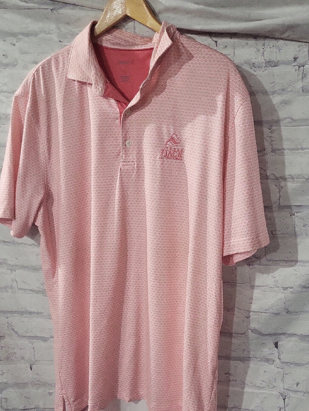 Johnnie O Soft Pink Polo Shirt